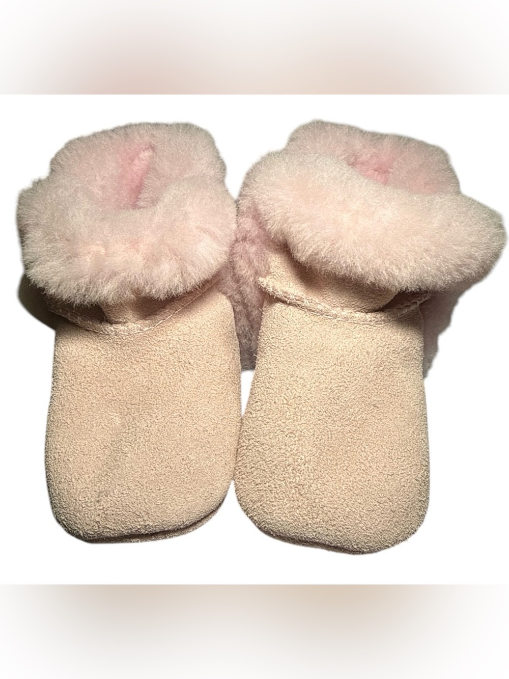 Authentic UGG Baby Lassen Suede Booties S/M